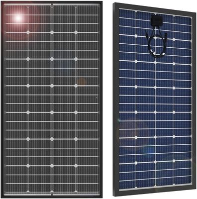 โมดูล PV โมโนคริสตัลลินแสงอาทิตย์ 200W 12V 10BB สําหรับบ้าน RV