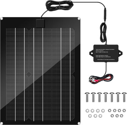 เครื่องชาร์จแบตเตอรี่รถยนต์พลังแสงอาทิตย์สําหรับ RV 15W 12V