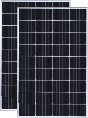 12V 24V โมโน PV รังสีดวงอาทิตย์แบบแข็ง 300W 150W พลังงาน