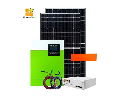 ใช้ในบ้าน 5.5KW Off Grid ระบบแสงอาทิตย์ 220/230V เครื่องเปลี่ยนแสงอาทิตย์ด้วยสีเขียว