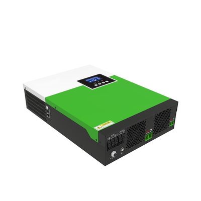 ใช้ในบ้าน 5.5KW Off Grid ระบบแสงอาทิตย์ 220/230V เครื่องเปลี่ยนแสงอาทิตย์ด้วยสีเขียว