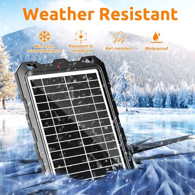 10W 12V แบตเตอรี่แสงอาทิตย์ Trickle Charger แบตเตอรี่ที่ใช้พลังงาน การบํารุงรักษา ทะเล