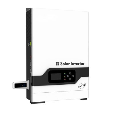 Home Use 5.5KW Off Grid Hybrid Inverter 220/230V เครื่องเปลี่ยนแสงอาทิตย์ด้วยสีขาว