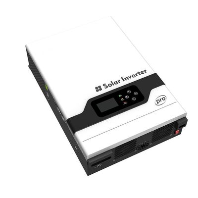 Home Use 5.5KW Off Grid Hybrid Inverter 220/230V เครื่องเปลี่ยนแสงอาทิตย์ด้วยสีขาว