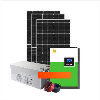 5.5KW / 11KW ระบบพลังงานแสงอาทิตย์ที่ปิดเครือข่าย