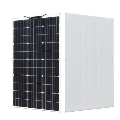 แผ่นแสงอาทิตย์ 200W ETFE แผ่นแสงอาทิตย์ PV แบบยืดหยุ่น PERC โมโนคริสตัล FTET200