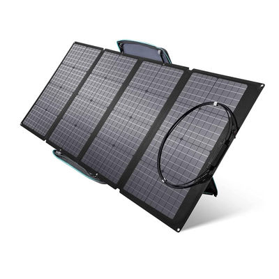 ODM 160W พานล์แสงอาทิตย์พับสําหรับการตั้งแคมป์ ระบบ PV น้ําหนักเบา