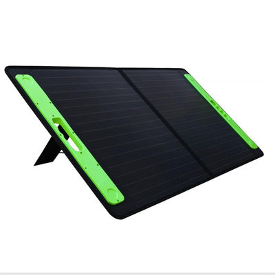 ผ้าห่มแสงอาทิตย์แบบพับได้ตามความต้องการ กันน้ําสําหรับคาราวาน 100W 19V