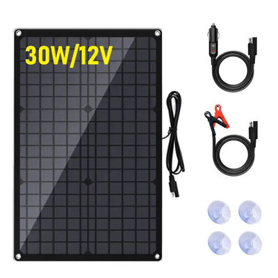IP67 กันน้ํา 12V Usb ชาร์จแบตเตอรี่แสงอาทิตย์ ชาร์จแผ่นแสงอาทิตย์