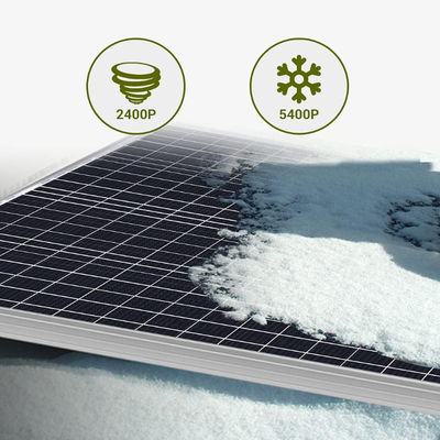 โมโนคริสตัลไลน์ โมโนโซลาร์โมดูล กันน้ํา 100W 12V แพนลท์โซลาร์แข็ง