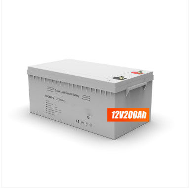 FT200 บ้าน Powerwall แบตเตอรี่ลิเดียมแสงอาทิตย์ 12v 200ah กับสีขาวและดํา