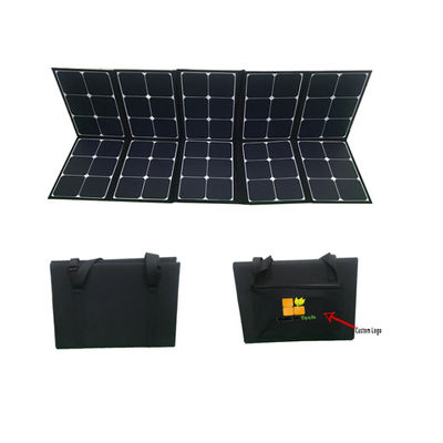 พลังงานแสงอาทิตย์ แพนเนลผ้าห่มแสงอาทิตย์แบบยืดหยุ่นเซลล์ 18 วอล 200W Off Grid