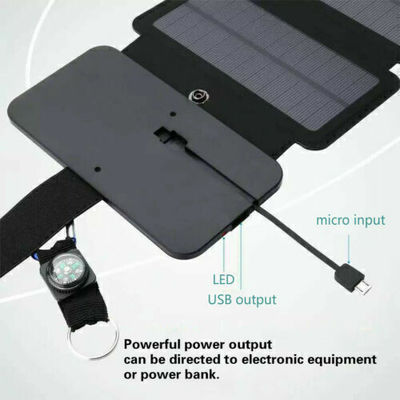 Backpacking เครื่องชาร์จแผ่นแสงอาทิตย์พกพา 100w สําหรับสมาร์ทโฟน