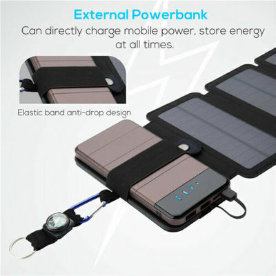 Backpacking เครื่องชาร์จแผ่นแสงอาทิตย์พกพา 100w สําหรับสมาร์ทโฟน
