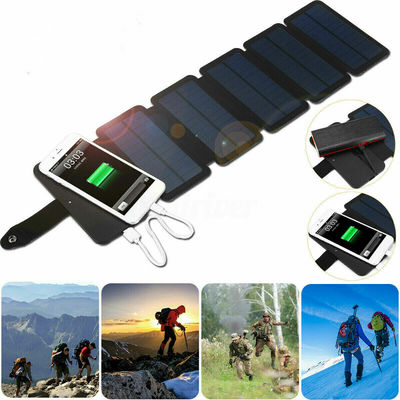 Backpacking เครื่องชาร์จแผ่นแสงอาทิตย์พกพา 100w สําหรับสมาร์ทโฟน