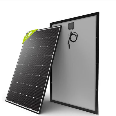 แพเนลพลังแสงอาทิตย์แบบยืดหยุ่นแบบโมโนคริสตัลลิน 250W 15V สําหรับ RV Marine