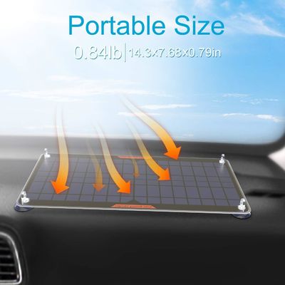 เครื่องไฟฟ้า Trickle 12V แบตเตอรี่แสงอาทิตย์ แผ่นชาร์จกันน้ํา 10W