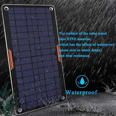 เครื่องไฟฟ้า Trickle 12V แบตเตอรี่แสงอาทิตย์ แผ่นชาร์จกันน้ํา 10W