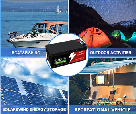 FTLP1280 ซีรีส์ (25.6V-100/120/200Ah) แบตเตอรี่ LiFePO4 2560Wh/3072Wh/5120Wh