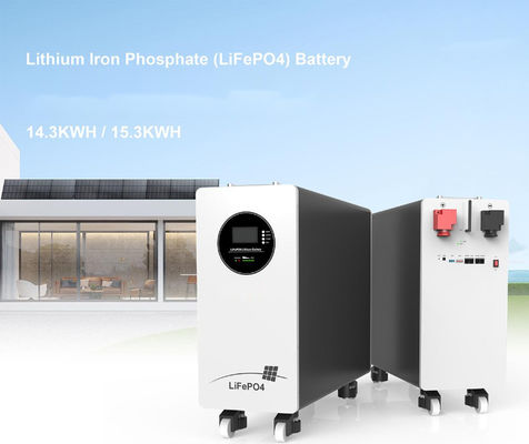 51.2v 280ah แบตเตอรี่แสงอาทิตย์ลิเดียมเหล็กฟอสฟาตสําหรับบ้าน FTLP2100