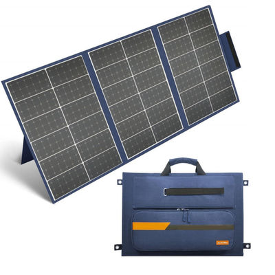 ผ้าห่มแสงอาทิตย์ที่พับได้ยืดหยุ่น สําหรับโรงไฟฟ้า 105W 20V