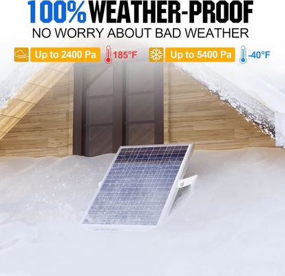 30 วัตต์ 24 วัตต์ ชุดแผ่นแสงอาทิตย์ Trickle Charger ระบบควบคุมการบํารุงรักษา