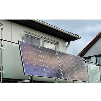 บนเครือข่าย 600W ระเบียงแผ่นแสงอาทิตย์ โมโนคริสตัล PV โมดูล ระบบ