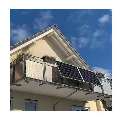 บนเครือข่าย 600W ระเบียงแผ่นแสงอาทิตย์ โมโนคริสตัล PV โมดูล ระบบ