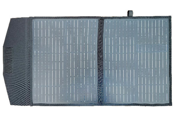 FT160 ระบบชาร์จเซลล์แสงอาทิตย์แบบยืดหยุ่นแบบพกพา 160W 18V พร้อม ABS สีดํา