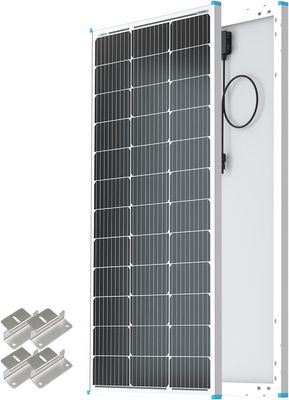 พีวี โมโนคริสตัลลีน แบลคอน โซลาร์ แพเนล 100 วัตต์ 12V OEM