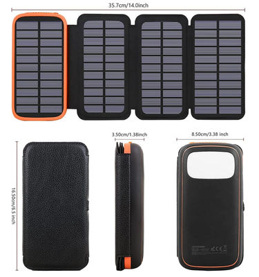 OEM 12V พานล์แสงอาทิตย์พกพา ชาร์จจาน้ําแสงอาทิตย์ 27000mAh