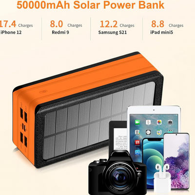 เครื่องชาร์จโทรศัพท์ 50000mAh พลังงาน