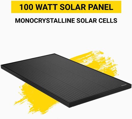 โมโนคริสตัลลิน 100W บัลคอนโซลาร์แพเนล สําหรับอาคารพาณิชย์