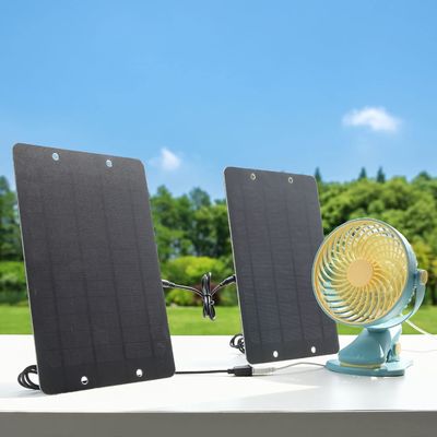 มินิ โฟโตวอลเตอิก พาเนลพลังแสงอาทิตย์พกพา ชาร์จ USB 5v 6w OEM