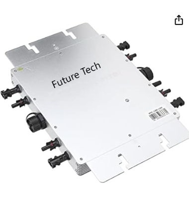 FTB1200 PV Solar Micro Inverter ระบบการผลิตพลังงานด้วยสีขาว