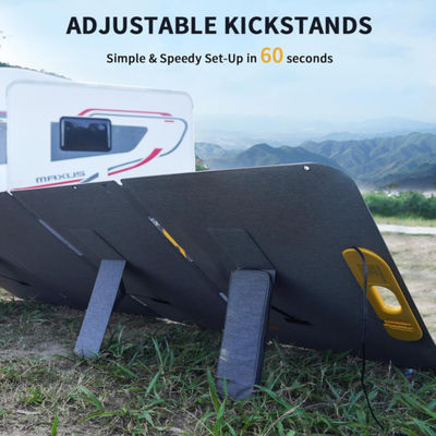 ชุดผ้าห่มพลังแสงอาทิตย์แบบพกพาประสิทธิภาพสูง 400w สําหรับแคมป์ RV
