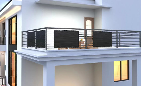 คาราวาน บ้านระเบียง แผ่นแสงอาทิตย์ ระบบ PV 800W กับฟังก์ชัน WIFI