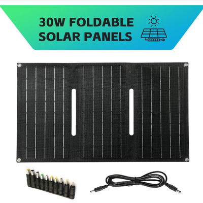 เครื่องชาร์จแบตเตอรี่พลังแสงอาทิตย์เรือแบบพับได้ 30w สําหรับการตั้งแคมป์กลางแจ้ง