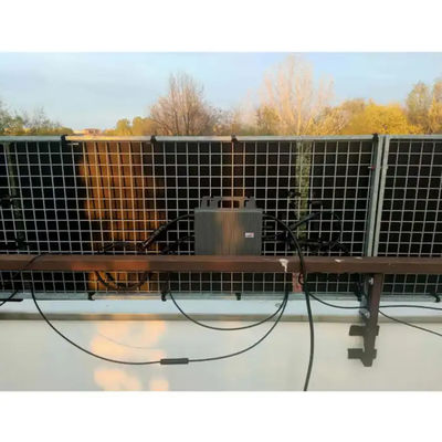 ระบบแผ่นพลังแสงอาทิตย์ 600w ระเบียงเข็มขัด ซิลิคอนโมโนคริสตัล