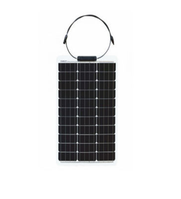 FT50W แผ่นพลังแสงอาทิตย์ยืดหยุ่น 50W 12V โมโนคริสตัลลินกับพื้นผิว ETFE สําหรับภายนอก